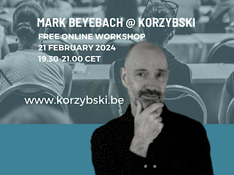 workshop: Mark Beyebach Korzybski Institute 40! 